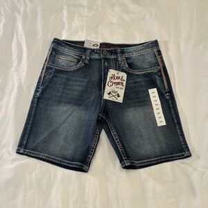 Axe & Crown Men's Dark Indigo Denim Jean Shorts